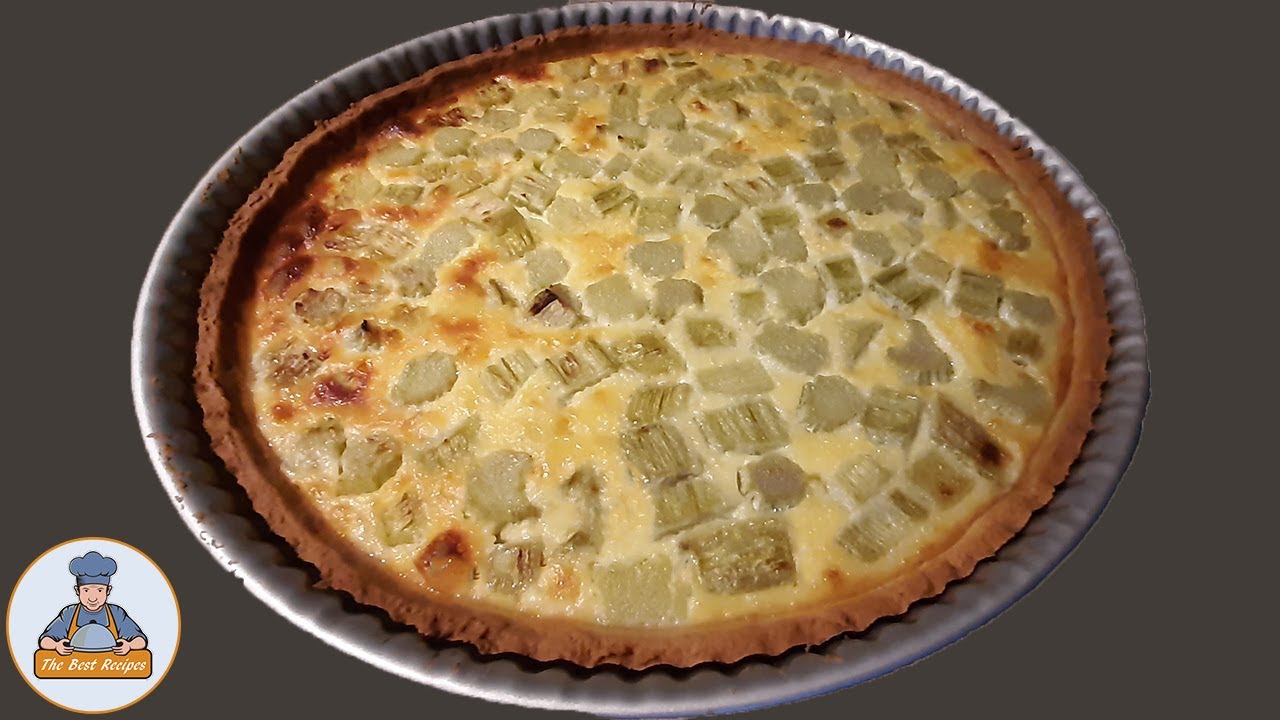 Réussir la tarte à la rhubarbe. Ma recette facile et rapide !