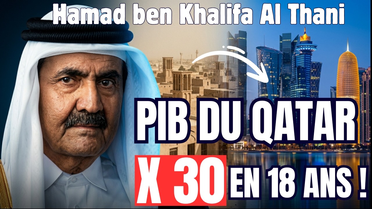 COMMENT L'ÉMIR HAMAD BIN KHALIFA A TRANSFORMÉ LE QATAR EN GÉANT ? #qatar #golfe #doha