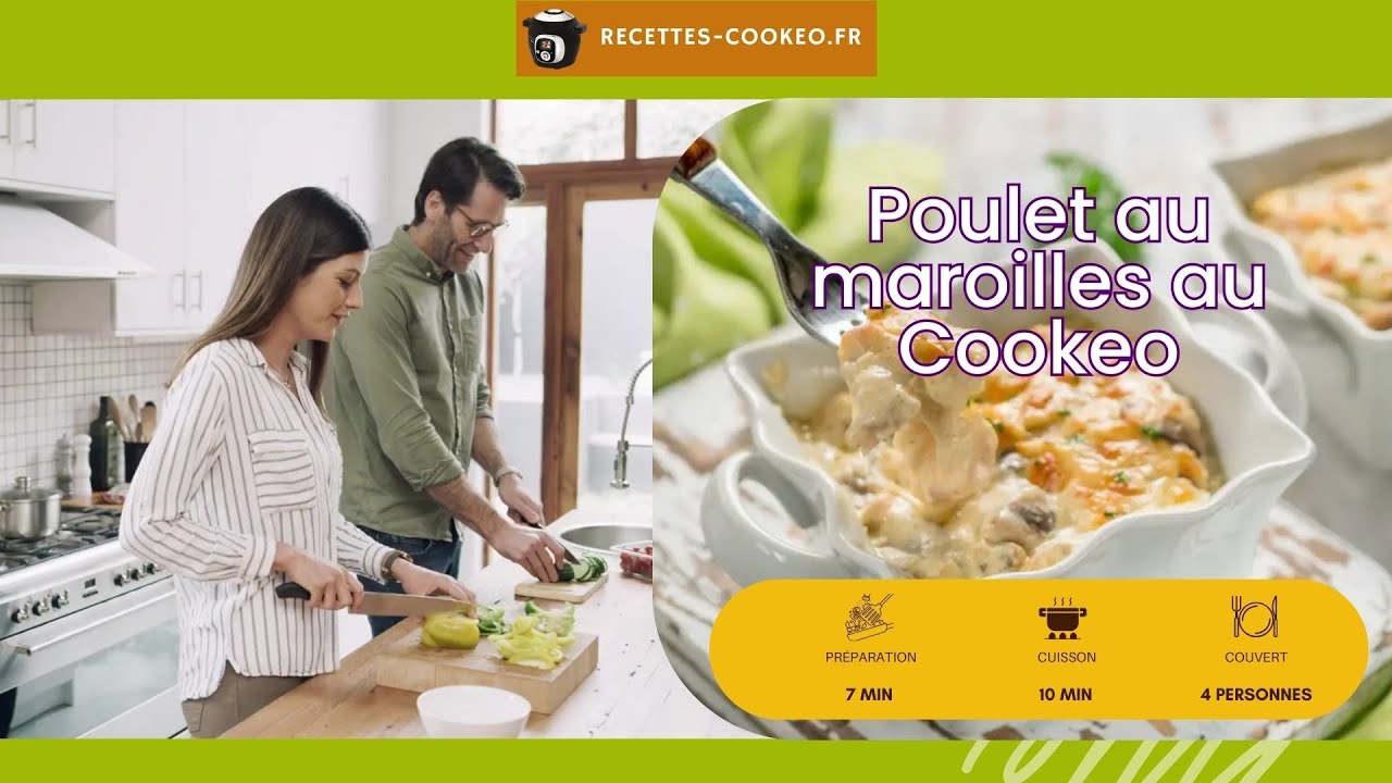 Poulet au maroilles au Cookeo