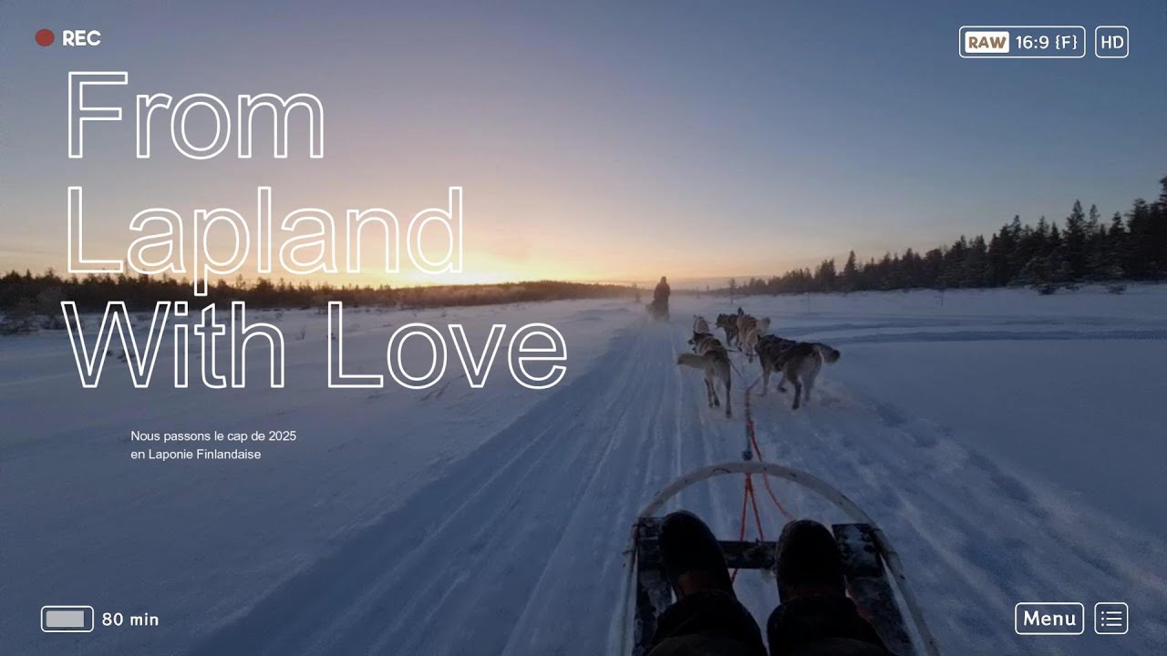 Nouvel an en Laponie Finlandaise