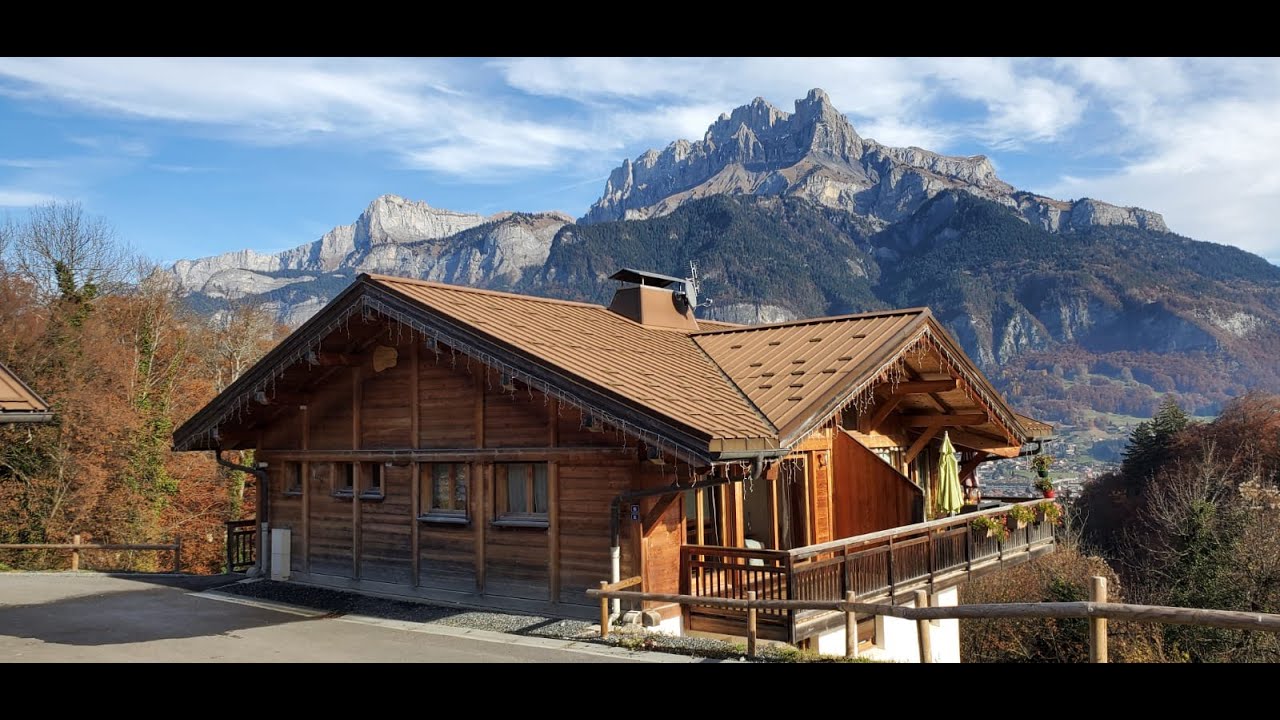 DESCRIPTIF VIDEO" LOCATION CHALET ANDRE 81 CLOS LAETITIA 74700 SALLANCHES"