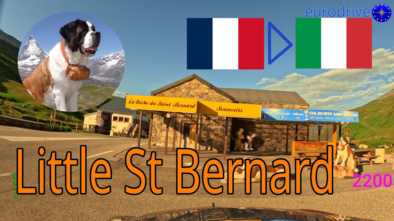 France 🇫🇷 à l'Italie 🇮🇹 - Traversée du col du Petit-Saint-Bernard