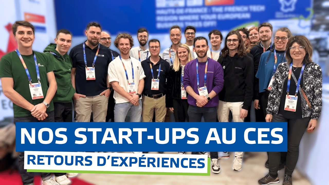 CES 2025 : retours d’expériences des start-ups régionales !