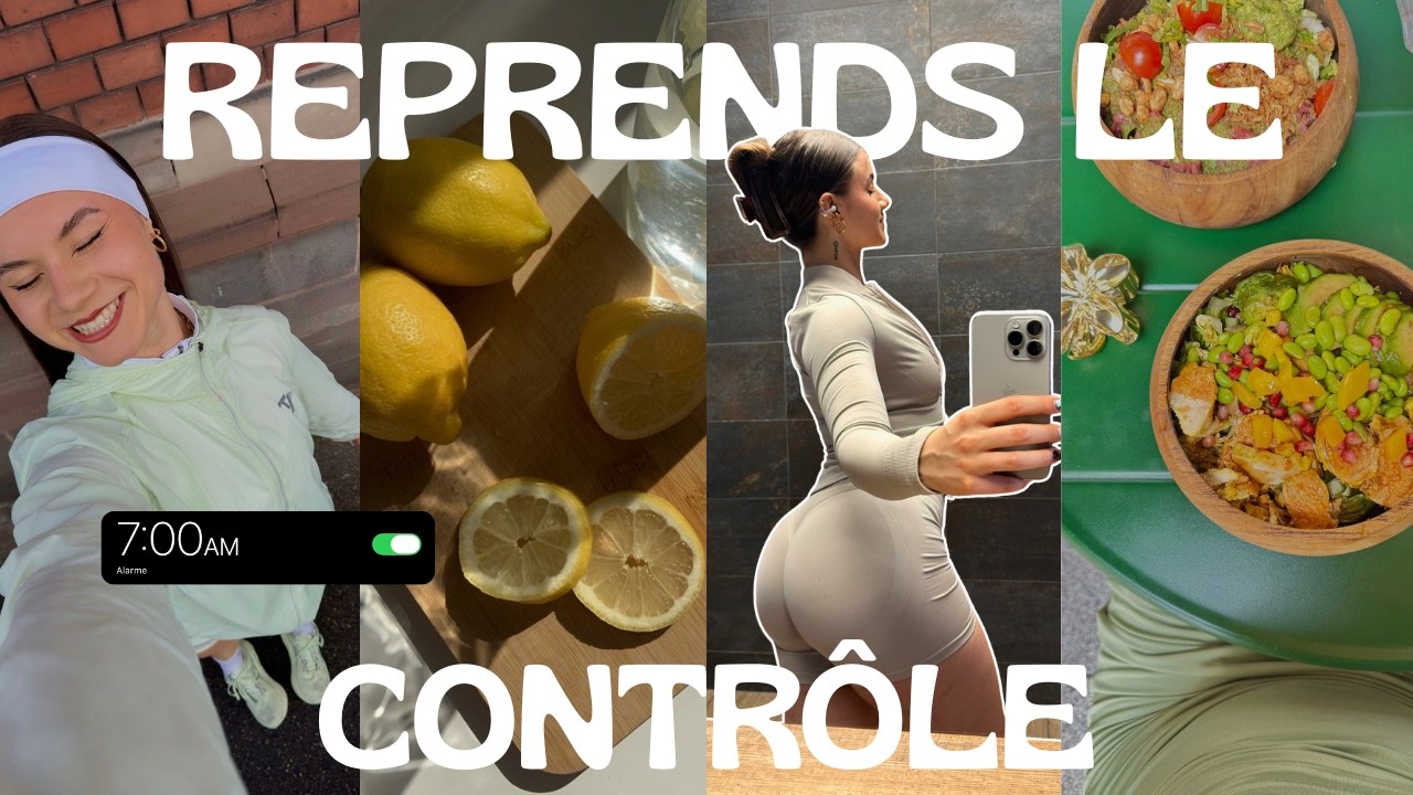 8 STRATÉGIES POUR "REPRENDRE LE CONTRÔLE DE TA VIE" (en douceur)