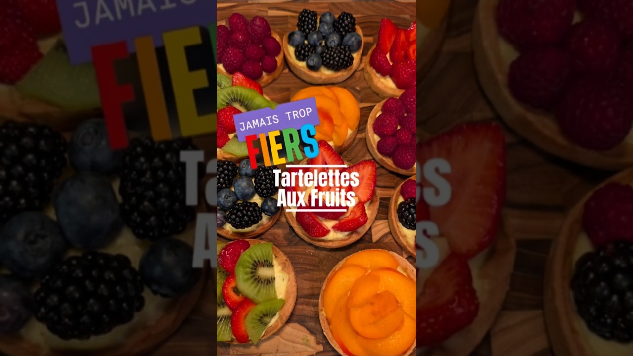 Les Tartelettes aux fruits ! 😻 #JamaisTrop #fruit #patisserie