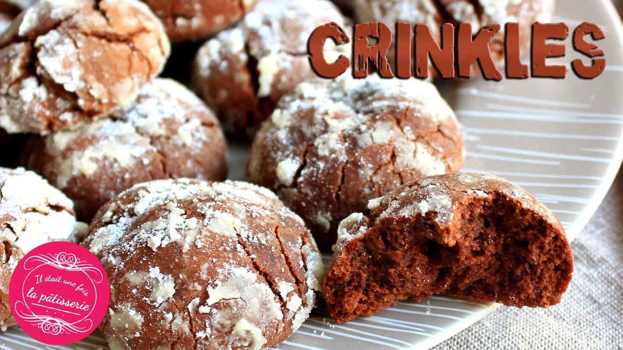 Les crinkles au chocolat {recette facile et rapide !}