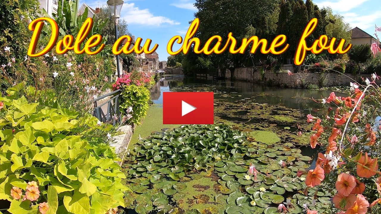 Dole, et la vieille ville  au charme irrésistible. Jura.