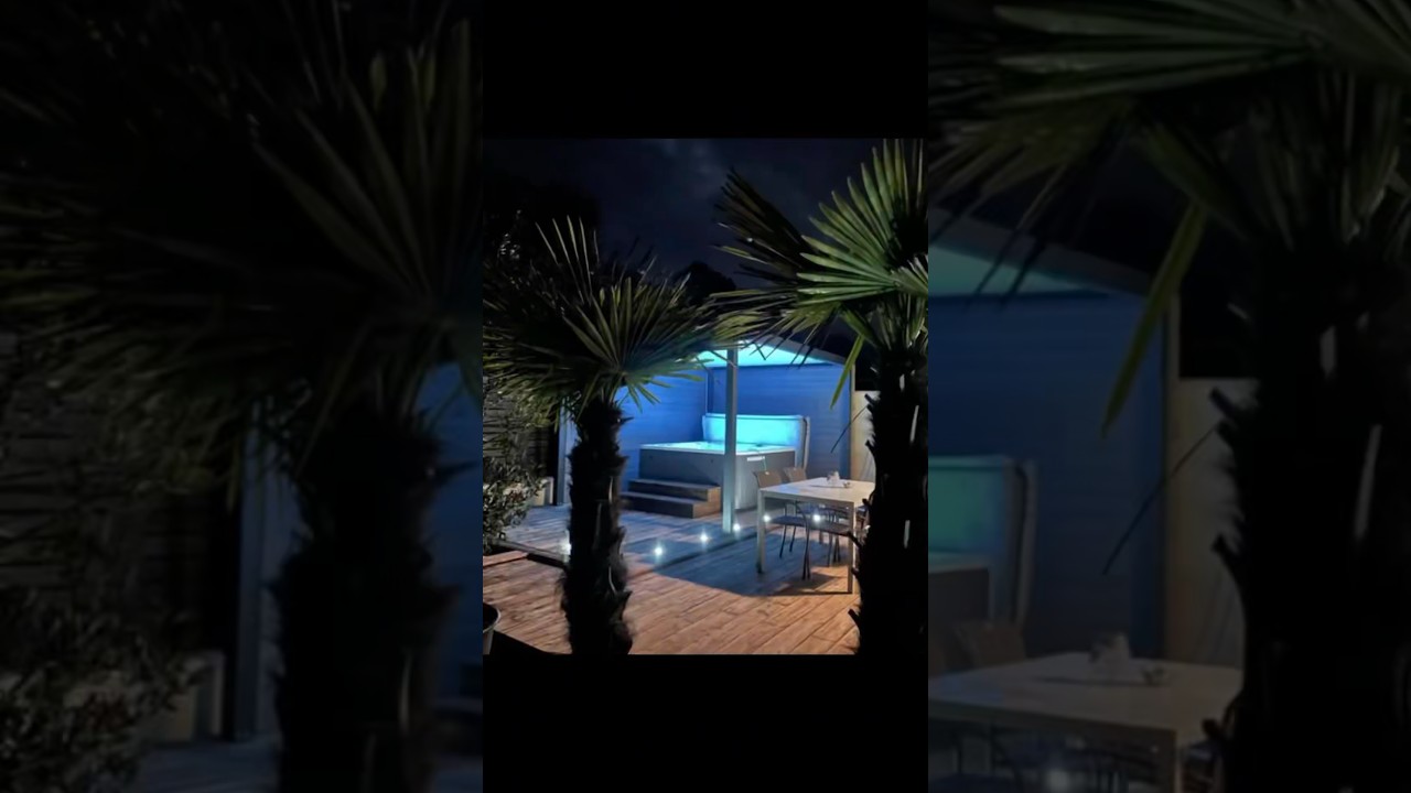 Un week-end en amoureux avec jacuzzi privatif Dordogne! #périgord #sarlat #trending #spa #foryou