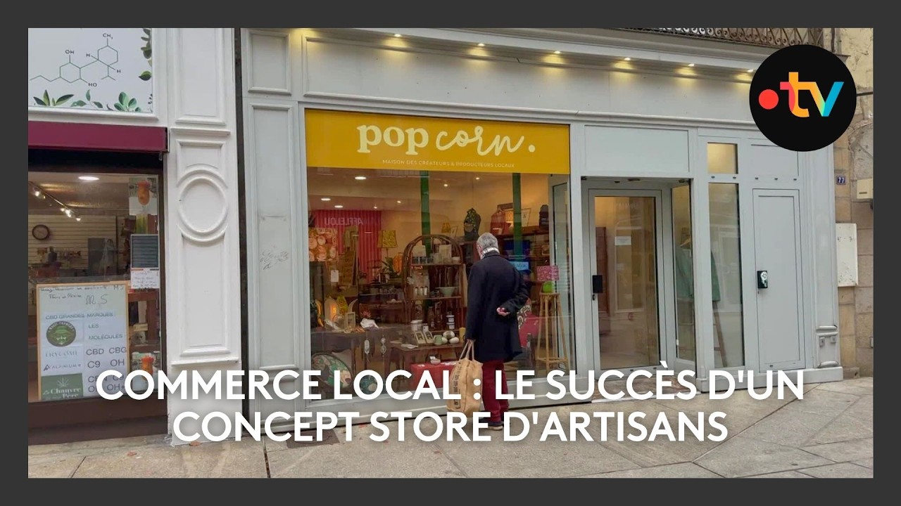 Commerce local : le succès d'un concept store d'artisans