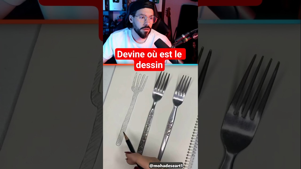 Devine où est le dessin? #art