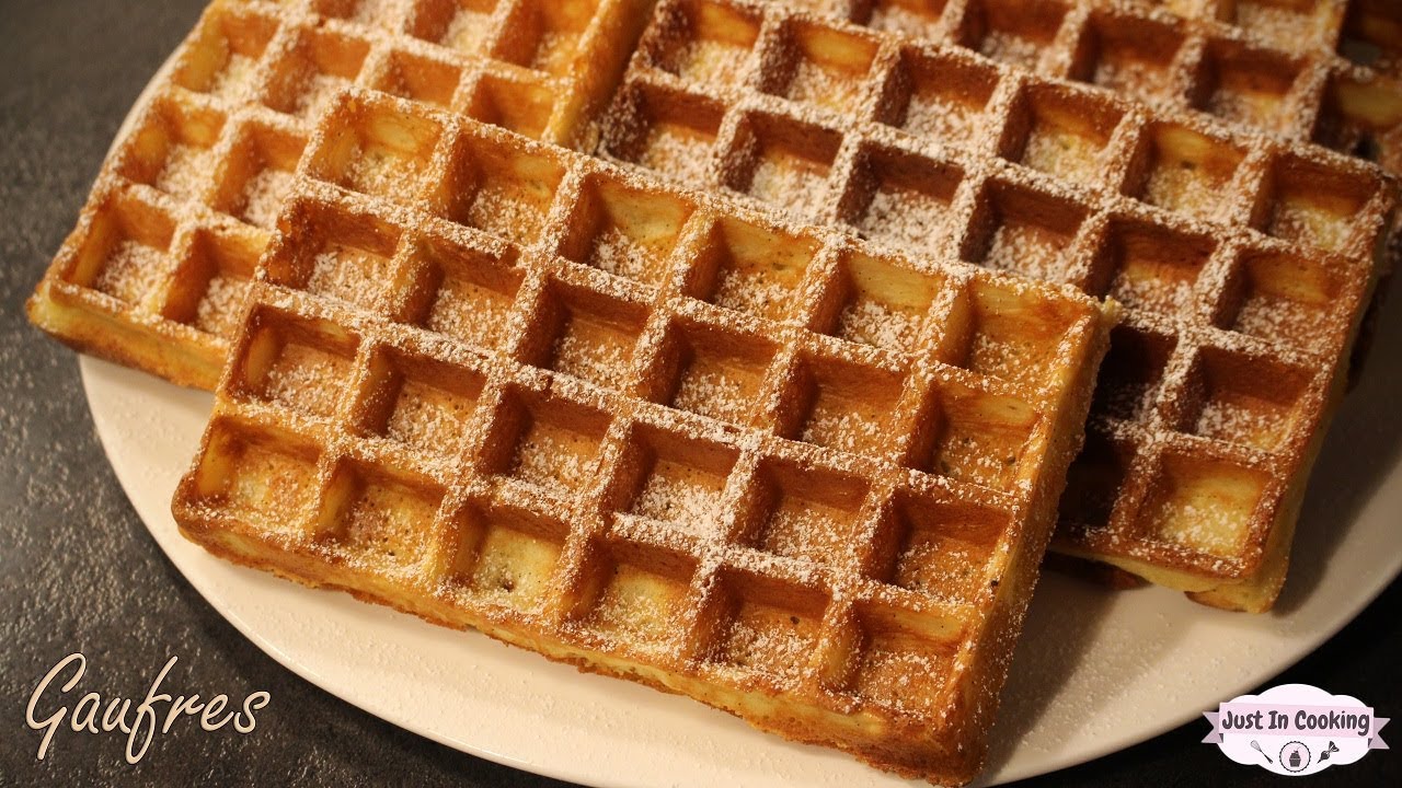 Recette de Gaufres Moelleuses et Croustillantes