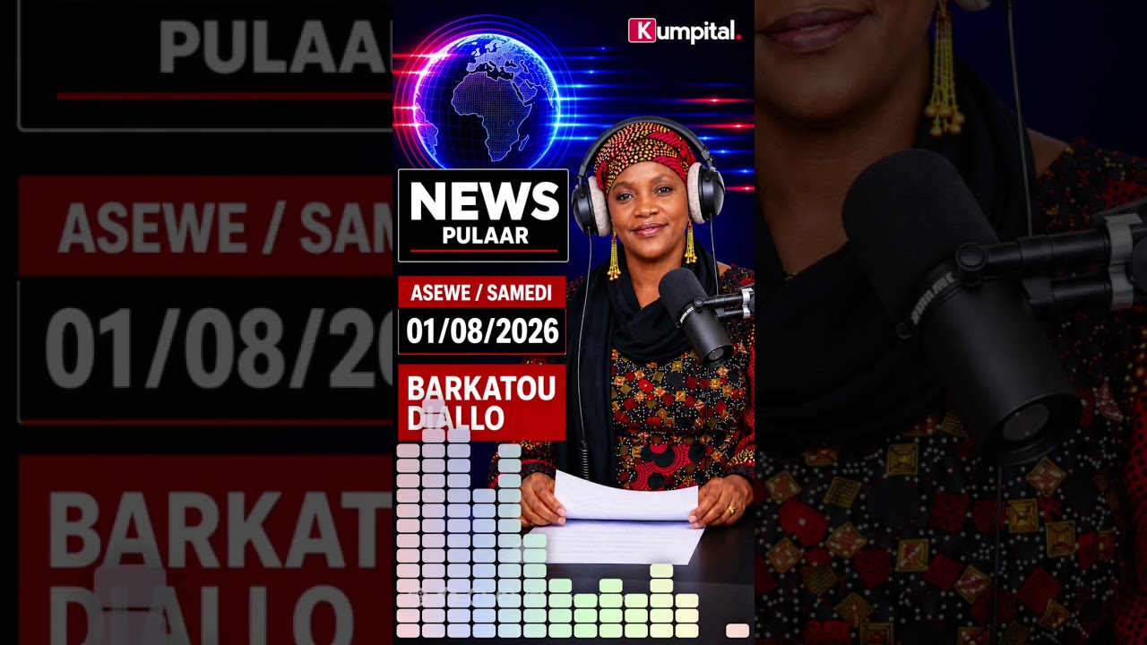 🎙🎧 L'actualité 🇬🇳 du Samedi 08 Août 2026 avec Barkatou 𝗗𝗜𝗔𝗟𝗟𝗢