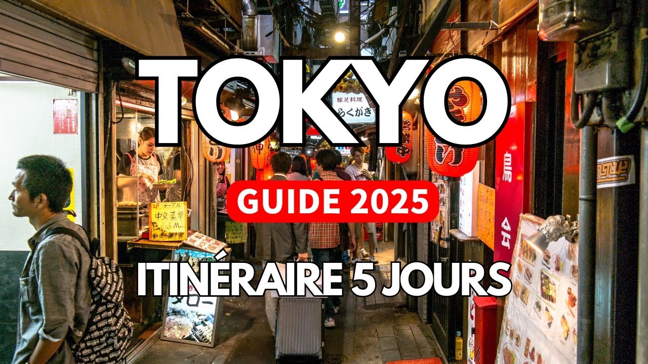 Tokyo en 5 jours (Guide 2025) | L'itinéraire parfait pour un premier voyage au Japon !