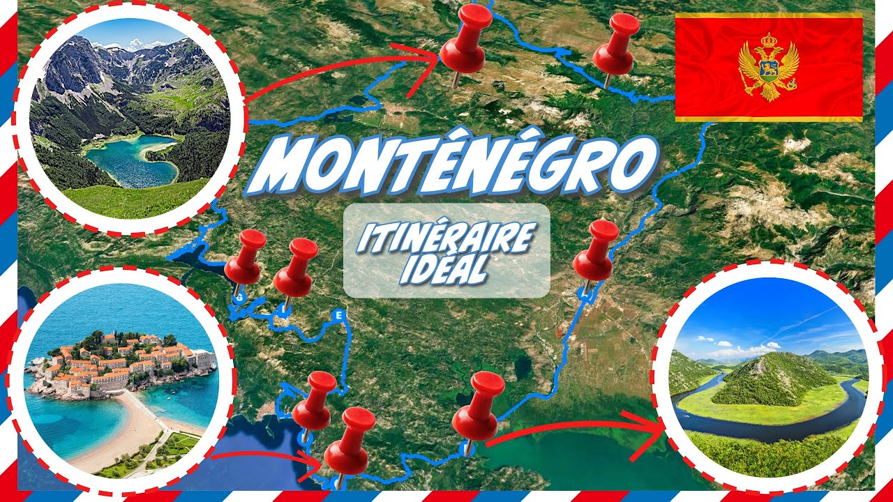 🇲🇪  ITINÉRAIRE Monténégro : 6 LIEUX INCONTOURNABLES pour un road trip parfait (+ carte 🗺️)
