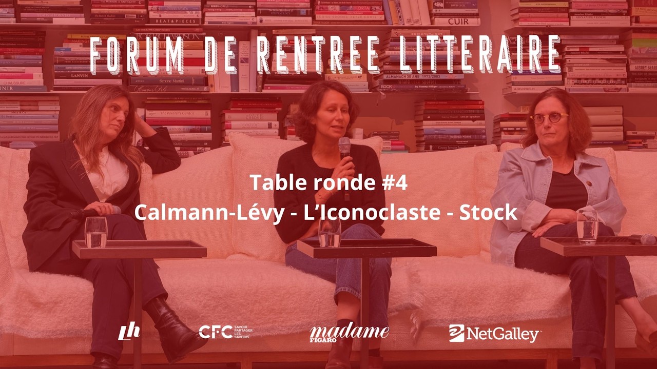 Forum de Rentrée littéraire 2026 : Calmann-Lévy, L’Iconoclaste, Stock