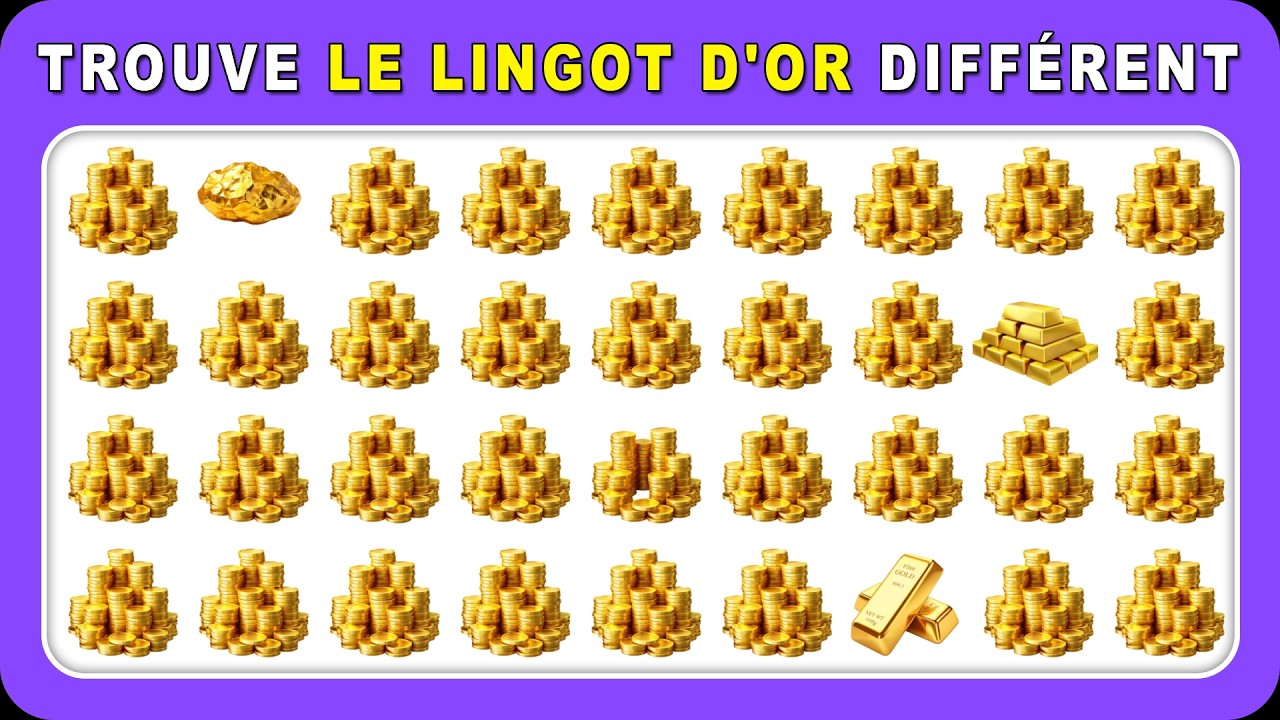 Trouve l’Intrus – Édition Trésor 🏴‍☠️💰🗺️ | 30 Niveaux | ForgeDuQuizz