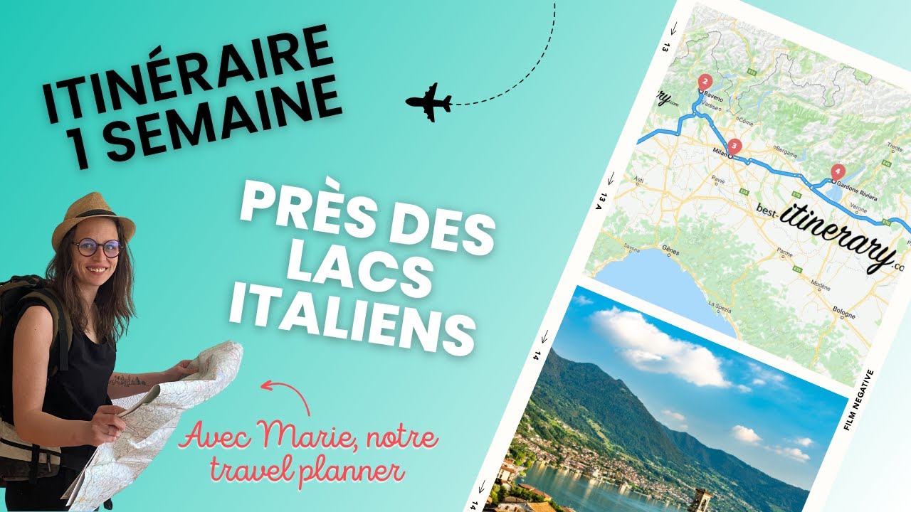 Quel est le meilleur itinéraire pour un voyage d’une semaine près des lacs d’Italie ?