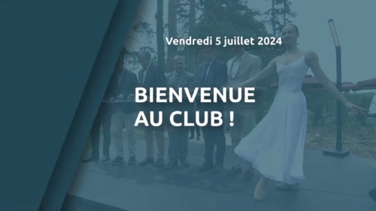Bienvenue au club !