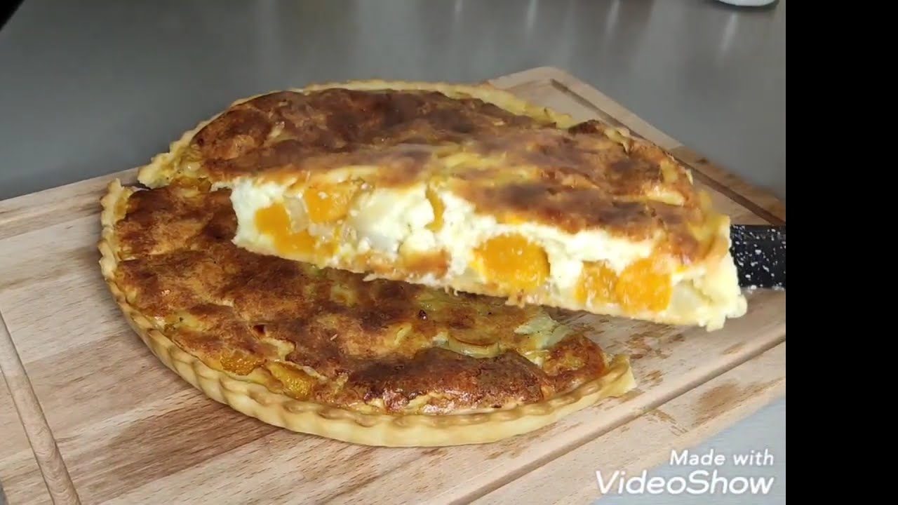 Quiche courge Butternut