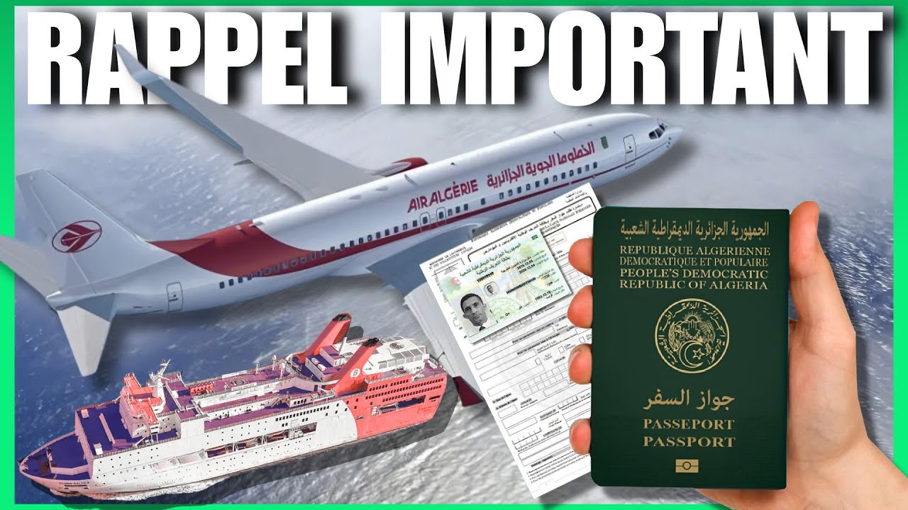 Voyager en Algérie avec un passeport expiré