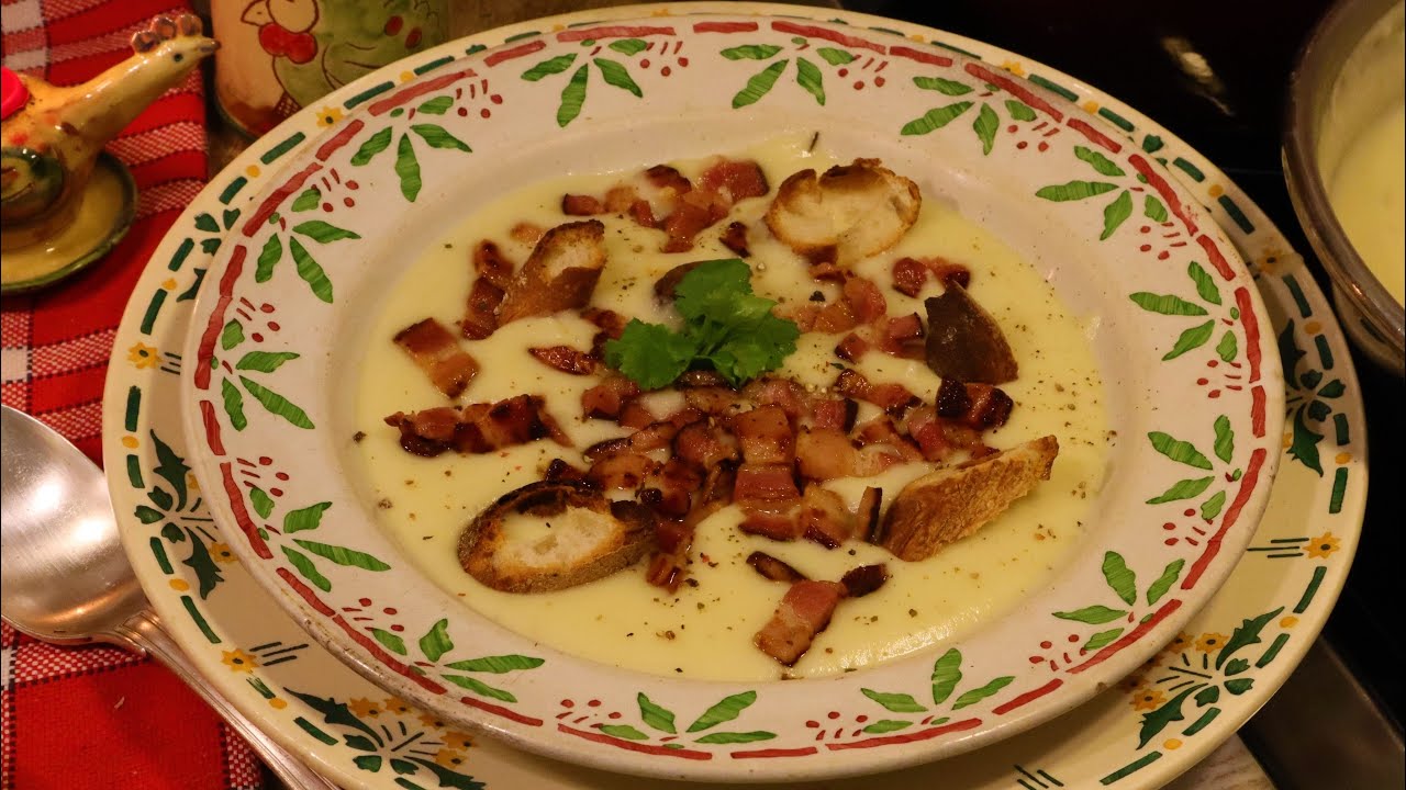 MON VELOUTÉ DE PANAIS AU LARD FUMÉ - Délicieux ! - Mère Mitraille - Gourmandises TV