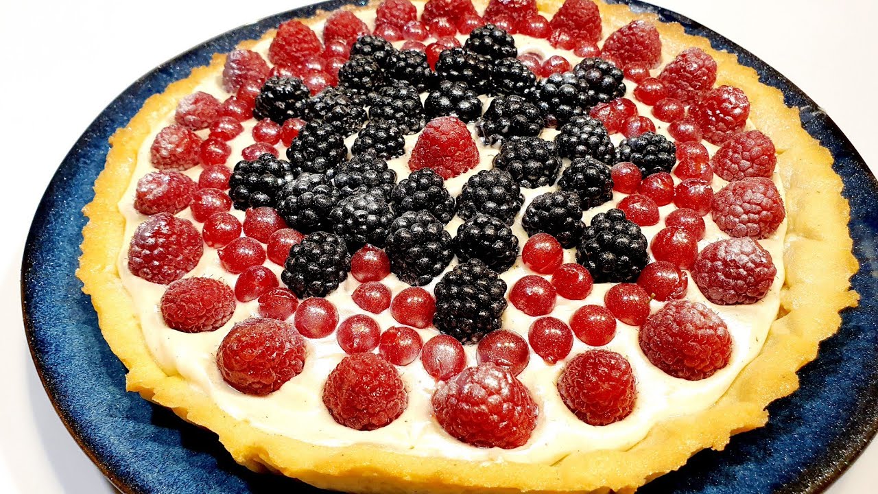 TARTE SUCRÉE AUX FRUITS ROUGES