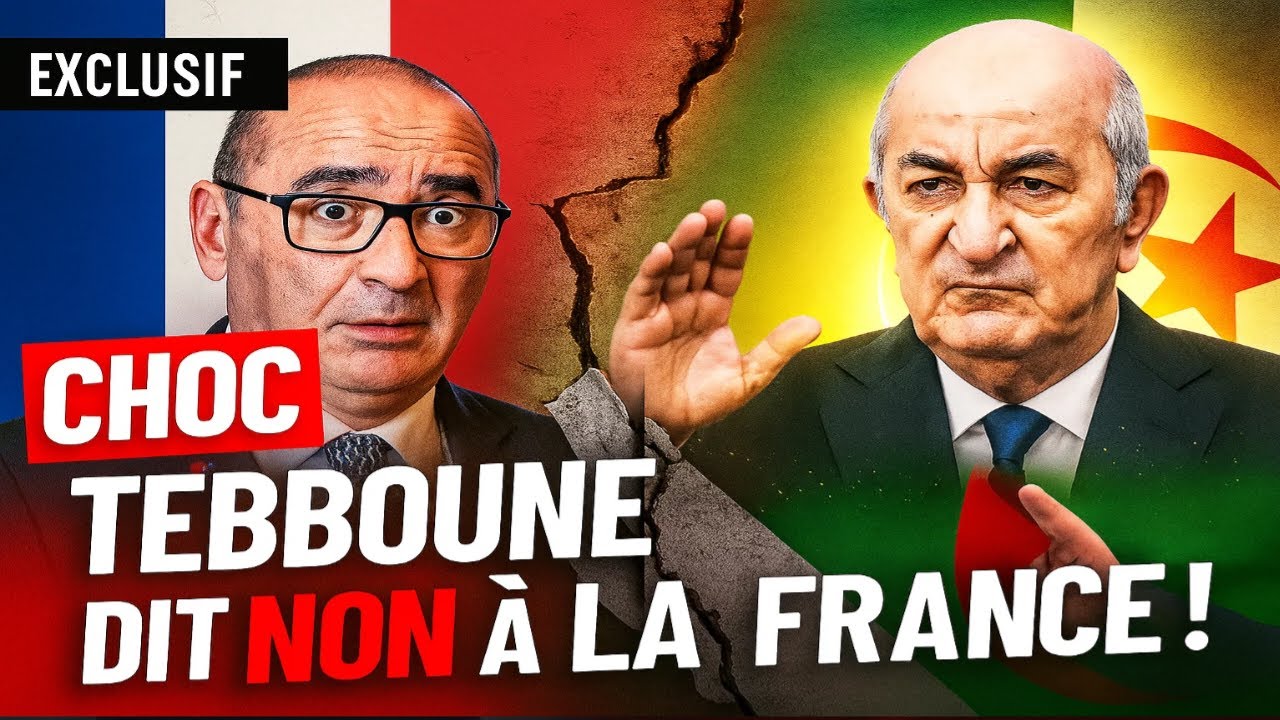 🇩🇿 L’Algérie choque Paris : Tebboune refuse la main tendue du nouveau ministre français — la France