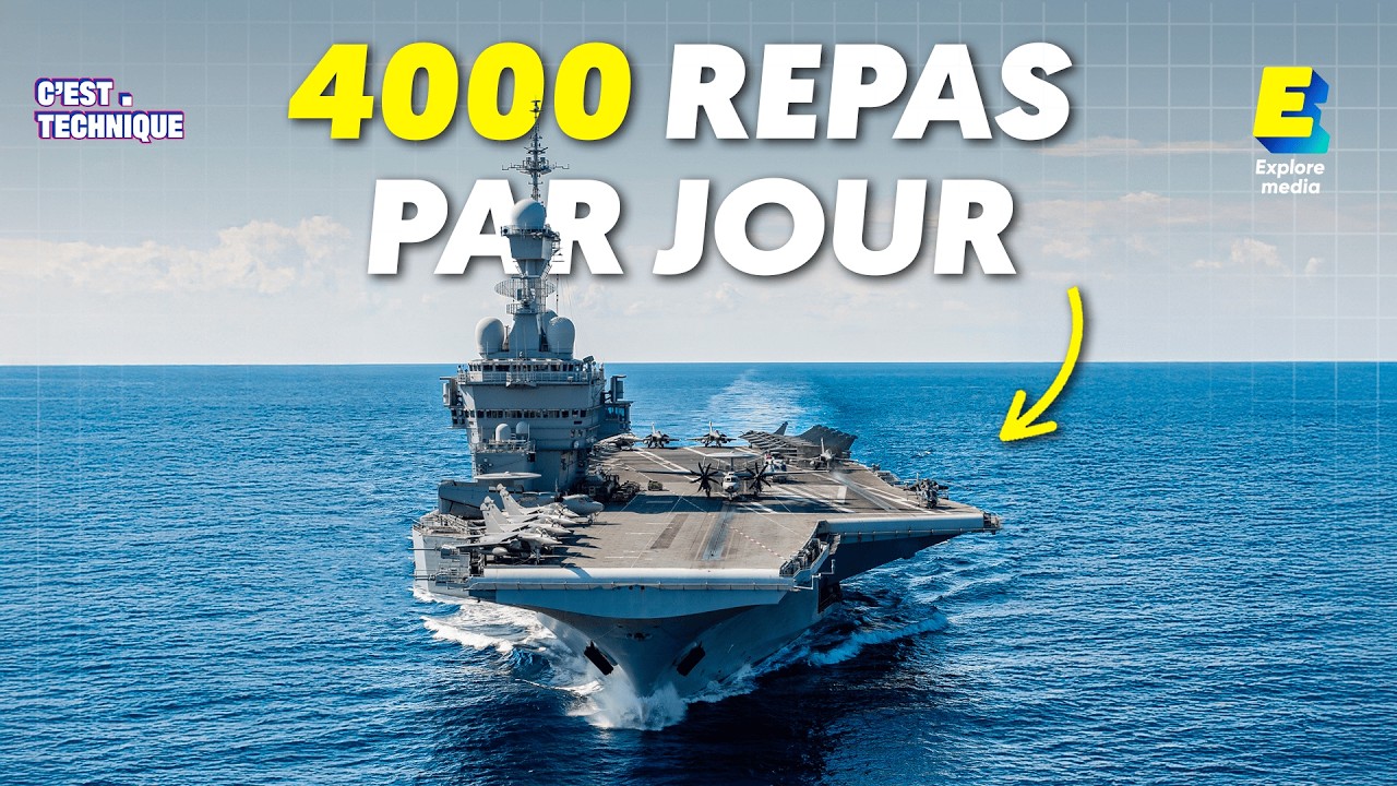 Comment on nourrit 1 900 soldats en pleine mer (et pendant 45 jours) ? | C'est Technique