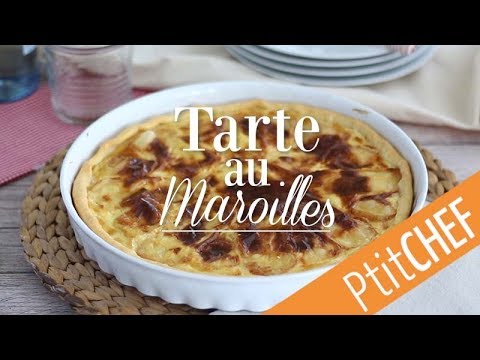 Recette de tarte au maroilles simple et rapide - Ptitchef.com