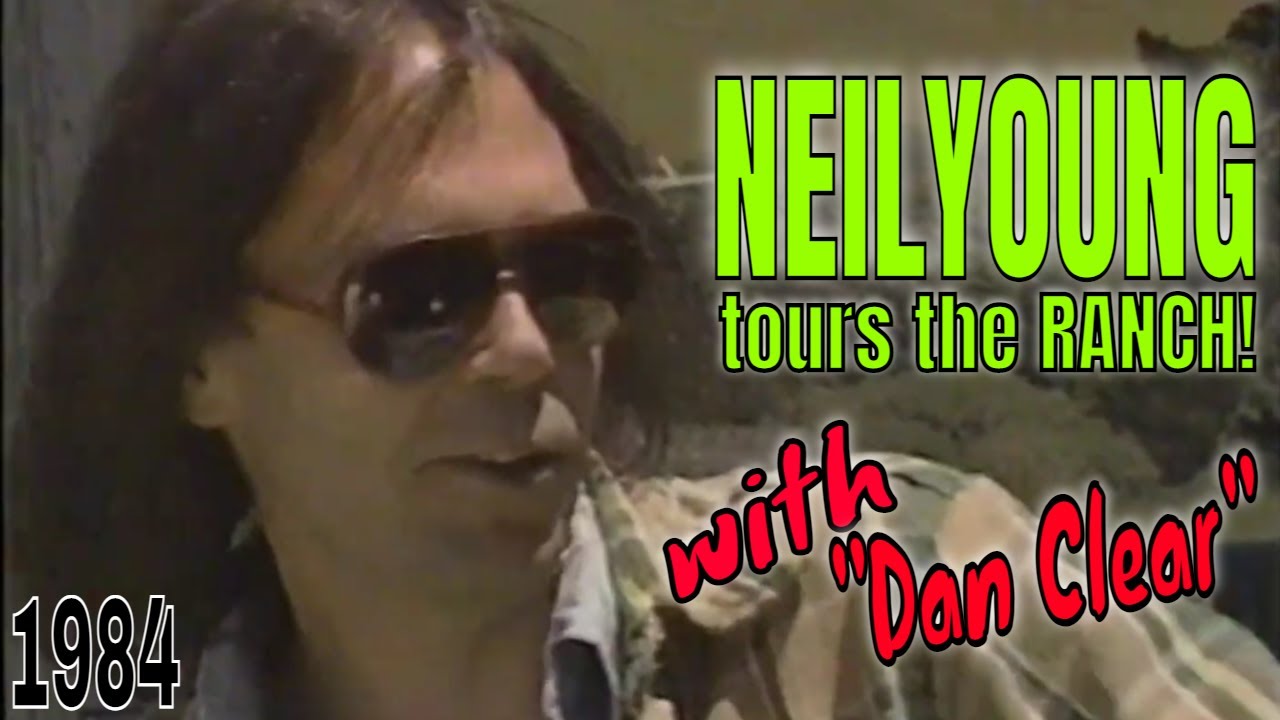 Neil Young CANADIAN TV BROADCAST 1984 "Forever Young" FUNNY INTERVIEW