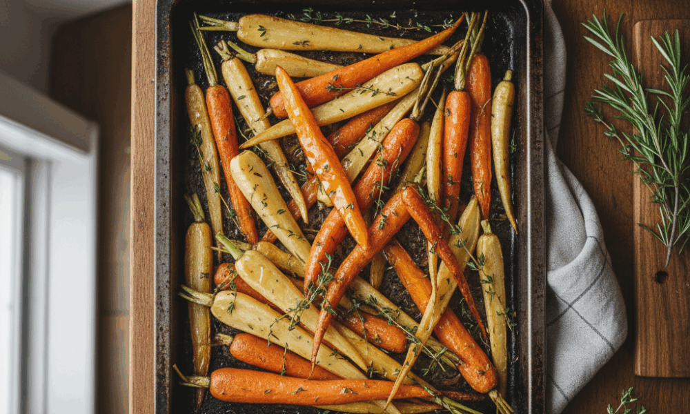 découvrez nos astuces simples pour réussir une recette savoureuse de panais et carottes rôtis au four, un plat délicieux et sain à déguster en famille.