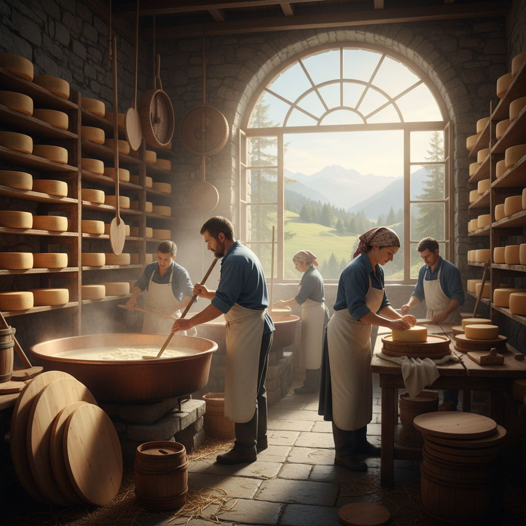 découvrez la fromagerie du haut jura en 2025 et plongez dans l'univers des spécialités régionales ainsi que le savoir-faire authentique des maîtres fromagers.