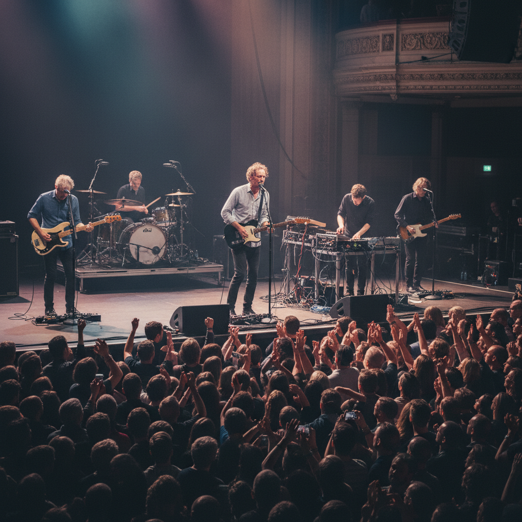 découvrez le dernier épisode du podcast radiohead, une odyssée pop contemporaine, et revivez un concert inoubliable du groupe légendaire.