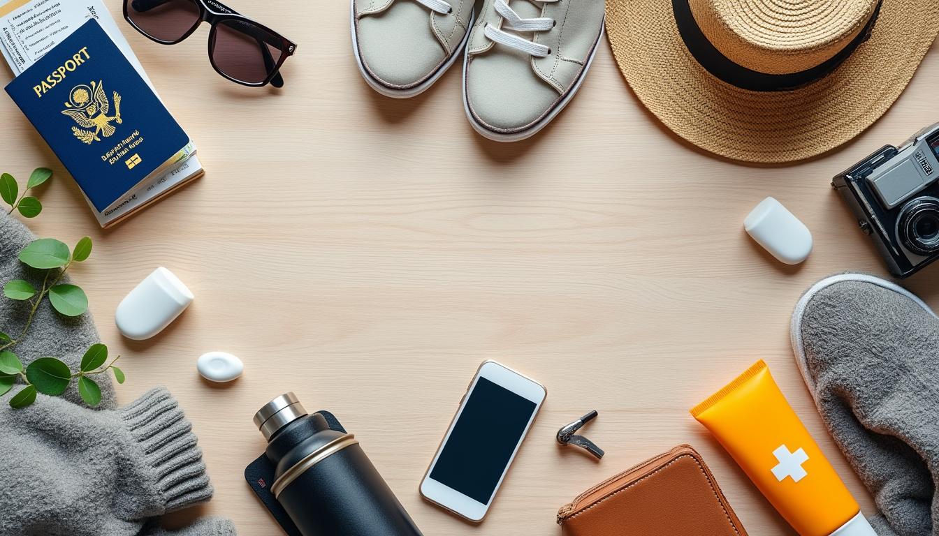 découvrez notre liste complète des indispensables à emporter pour partir sereinement en vacances et profiter pleinement de votre séjour sans stress.