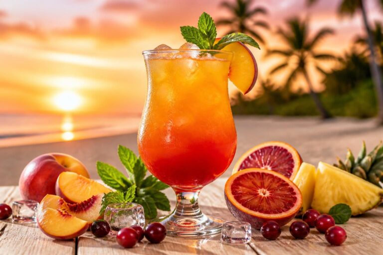 découvrez la recette du sex on the beach, un cocktail tropical aux saveurs fruitées et rafraîchissantes, parfait pour vos soirées d'été.