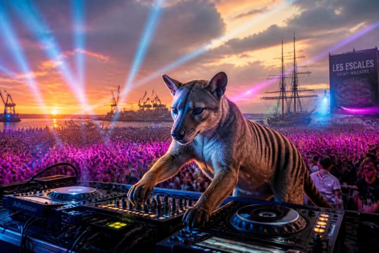 découvrez le concert électro de thylacine aux escales de saint-nazaire, une performance énergique et envoûtante qui électrise le public.
