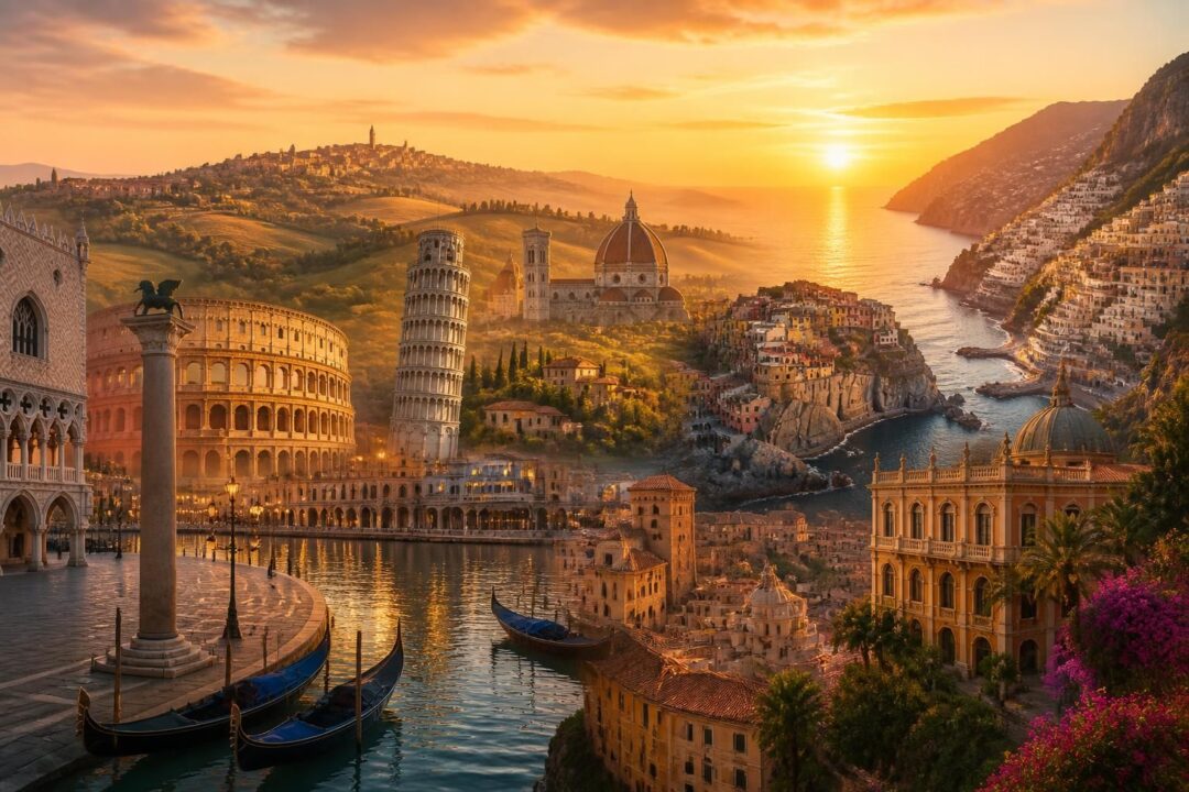 découvrez le top 10 des plus belles villes d'italie à visiter en 2025 et laissez-vous séduire par leur charme, leur histoire et leur culture unique.