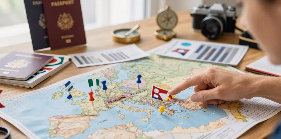 Selon un nouveau rapport, l&rsquo;Europe a absorbé un tiers des dépenses mondiales liées aux voyages l&rsquo;an dernier