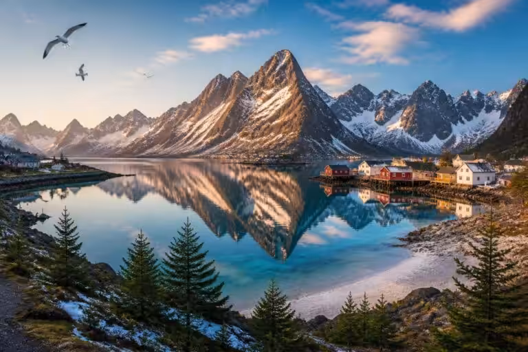 découvrez les plus beaux endroits des îles lofoten, un paradis naturel en norvège, avec ses paysages spectaculaires, ses plages immaculées et ses villages pittoresques à ne pas manquer.