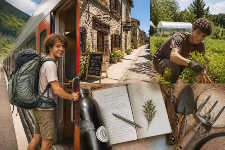 découvrez comment partir seul cet été en combinant aventures en interrail, séjours en auberges de jeunesse et immersion wwoofing pour gagner en indépendance et vivre une expérience unique.