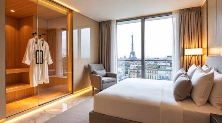 Prix moyen des hôtels 4 étoiles à Paris