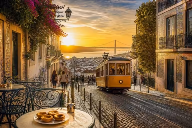 découvrez notre itinéraire idéal pour visiter lisbonne en 4 jours et explorez les incontournables de la capitale portugaise, ses quartiers pittoresques, sa cuisine délicieuse et ses monuments historiques.