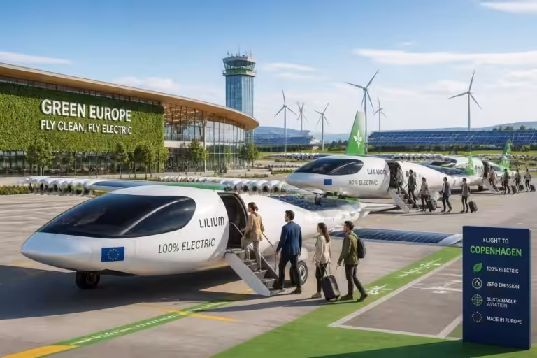 découvrez comment l'europe prépare le lancement de vols 100 % électriques sur courte distance d'ici quatre ans, une révolution écologique dans le transport aérien.